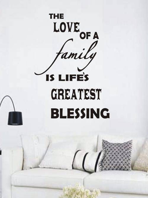 WALL DECAL GREATEST BLESSING B