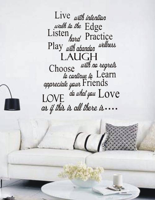 WALL DECAL - AS IF