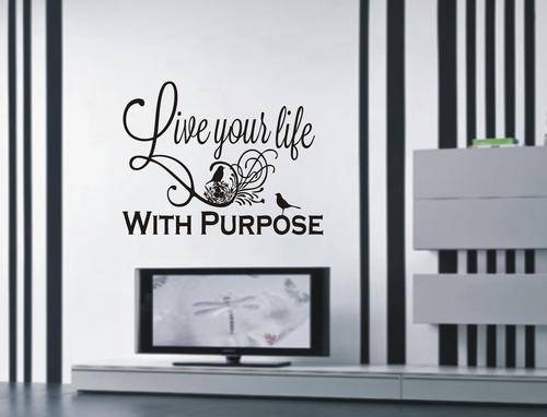 WALL DECAL - PURPOSE