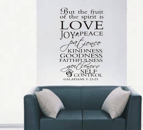WALL DECAL - FRUIT OF THE SPIRIT