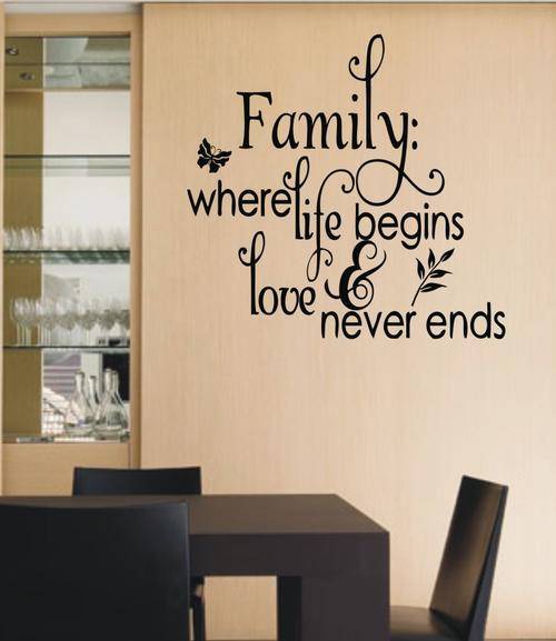 WALL DECAL - LIFE BEGINS