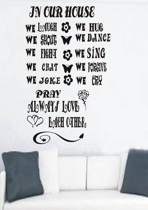 WALL DECAL - WE LOVE