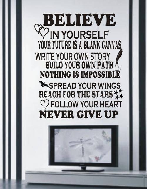 WALL DECAL - REACH FOR THE STARS