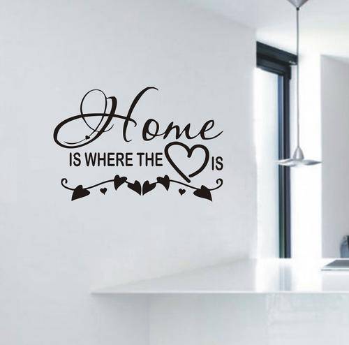 VINYL DECAL - HOME IS