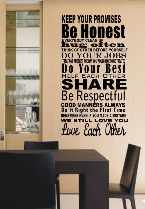 VINYL DECAL - HOUSERULES