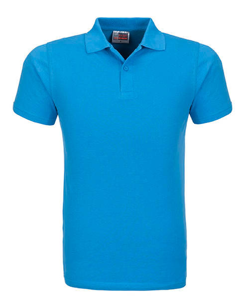 US BASIC - Economy Golf Shirt - MEN - Light Blue