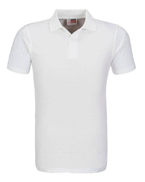 US BASIC - Economy Golf Shirt - MEN - White