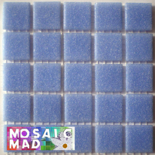 **SPECIAL** MOSAIC Riverglass Tiles: POWDER BLUE 20mm x 20mm