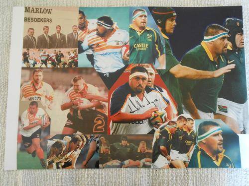 WILLIE MEYER SIGNED COLLAGE