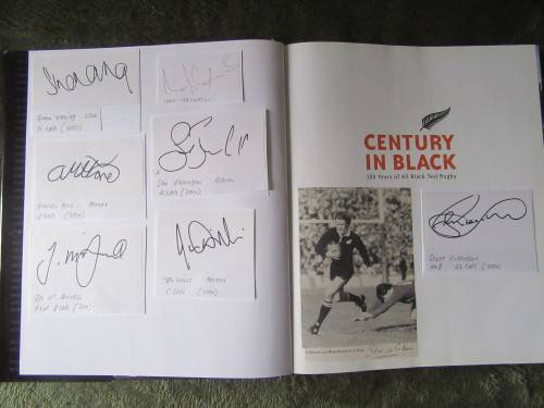 CENTURY IN BLACK WITH SIGNATURES