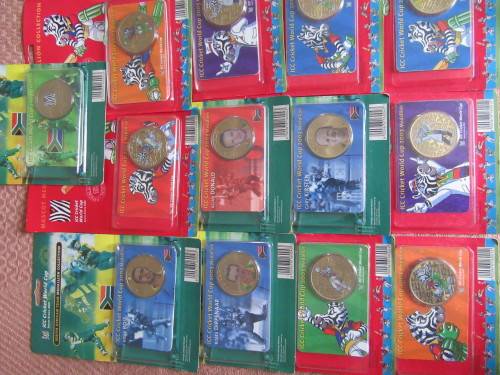2003 CRICKET WORLD CUP MEDALLION COLLECTION