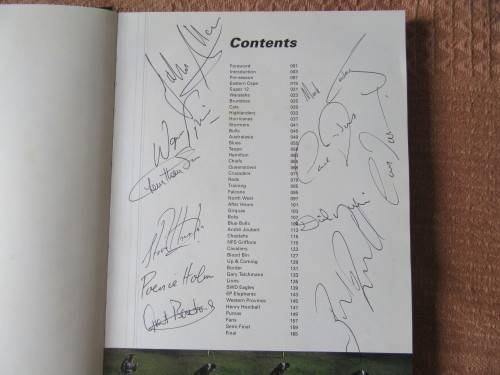 A SEASON WITH THE SHARKS - SIGNED