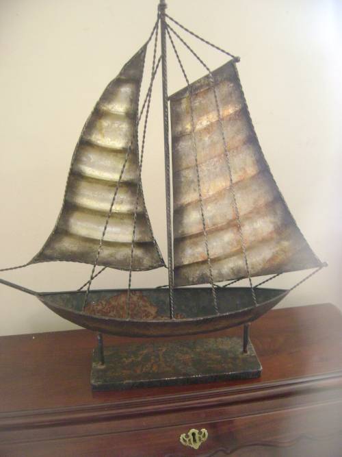 TIN AND METAL BOAT