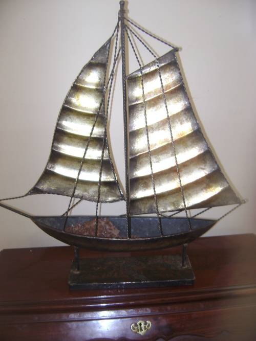 TIN AND METAL BOAT