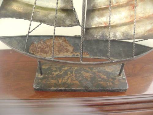 TIN AND METAL BOAT