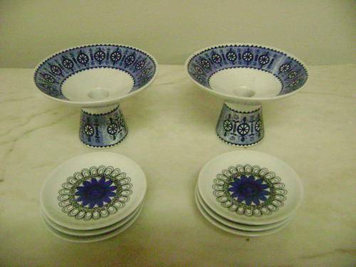ARABIA BOWLS AND SMALL PLATES - MADE IN FINLAND