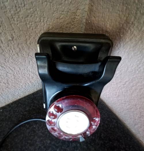 VINTAGE WALL HANGING TELEPHONE - SOUTH AFRICAN PATENT