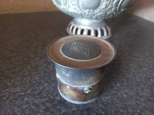 VINTAGE MILLER PARAFFIN LAMP MADE IN TGHE U.S.A.