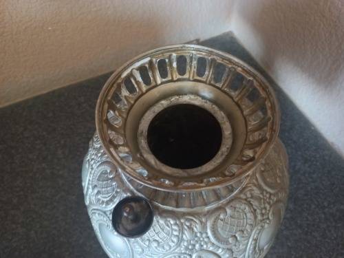 VINTAGE MILLER PARAFFIN LAMP MADE IN TGHE U.S.A.