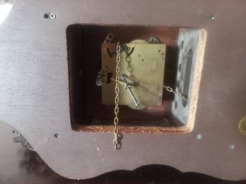 VINTAGE WALL HANGING CLOCK - FRANZ MERLIN MADE IN WEST GERMANY