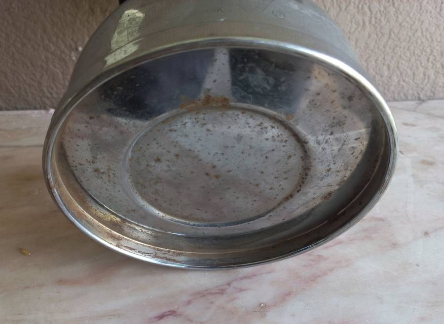 old butterfly paraffin lamp in good condition