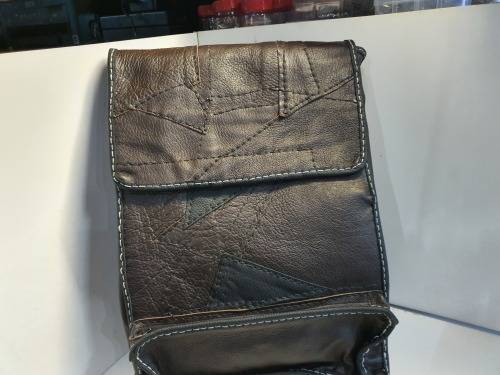 Top Grain Genuine Leather Laptop Bag Hand Made, One of Kind, 18` View my other items