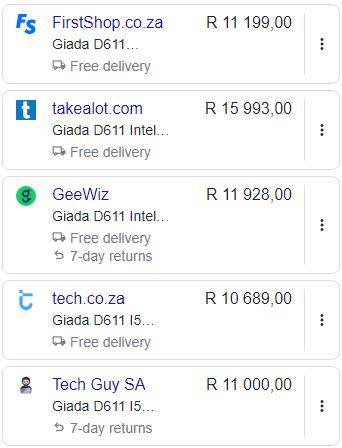 Giada i5 11th Generation Mini PC