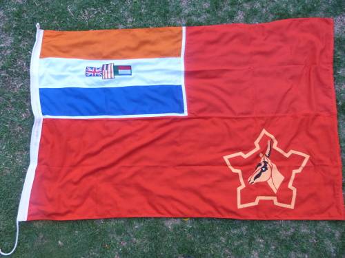 Old South African Army Flag dated 1987