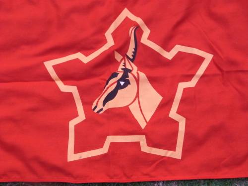 Old South African Army Flag dated 1987