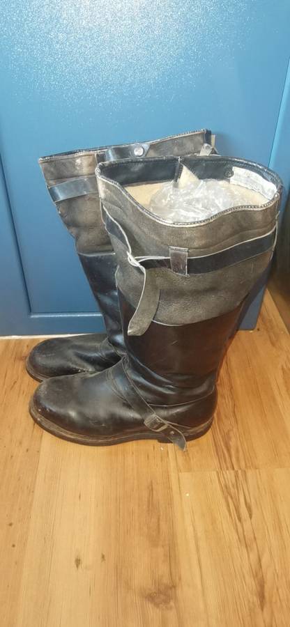 WW2 German Luftwaffe Pilots Boots