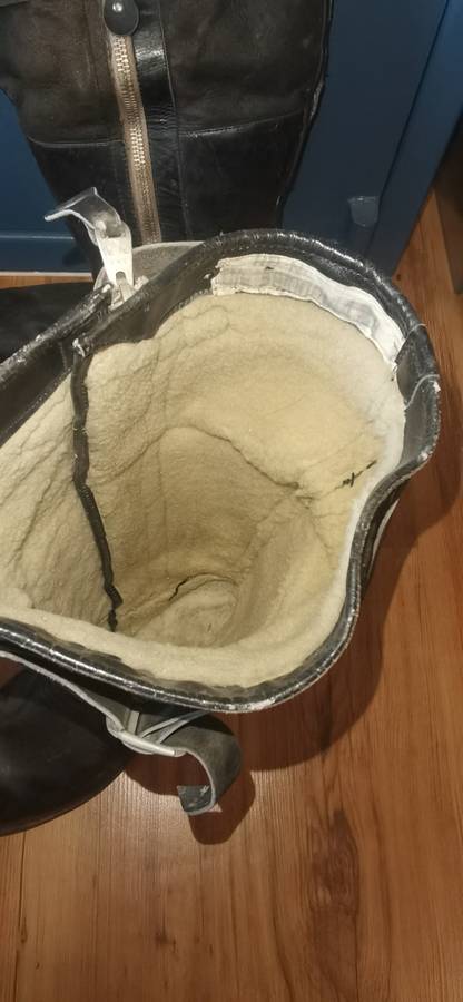 WW2 German Luftwaffe Pilots Boots