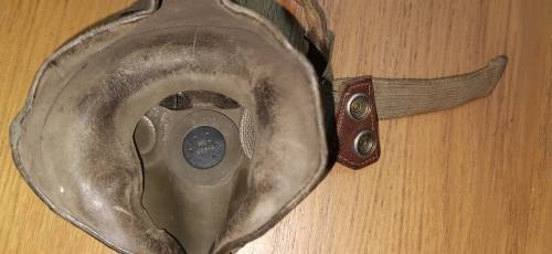 WW2 British RAF H-type Oxygen mask, dated 1945