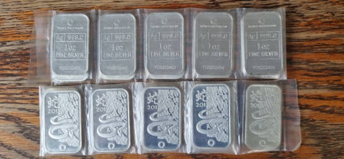 Rand Refinery 1 Oz 999 silver bar