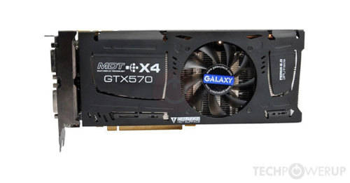 Galaxy GeForce GTX 570 MDT X4
