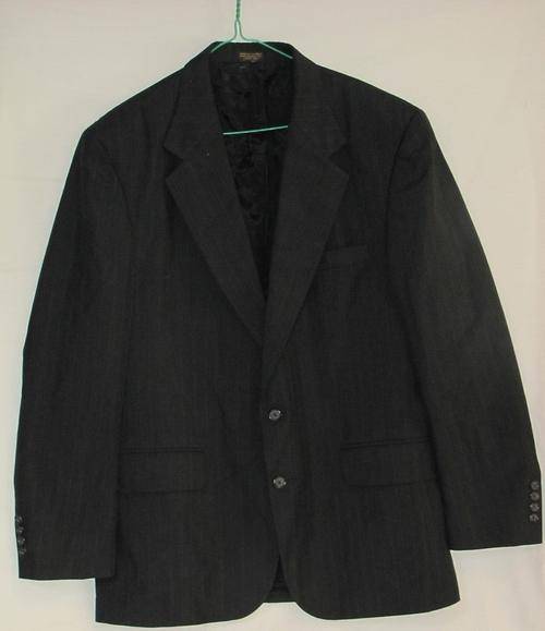Mens Charcoal Smart Blazer, Size 32  - Bids Start @ R1!