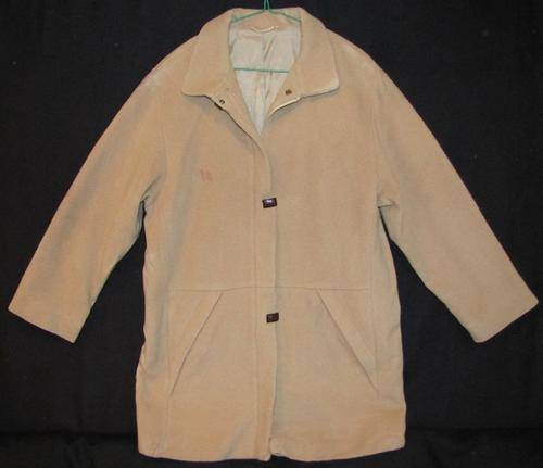 Ladies Fleece Wool Jacket, Warm and Comfortable, Size 40