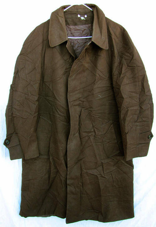 Ladies Dark Brown 3/4 Rain Coat, Comfortable SA Size 38/40