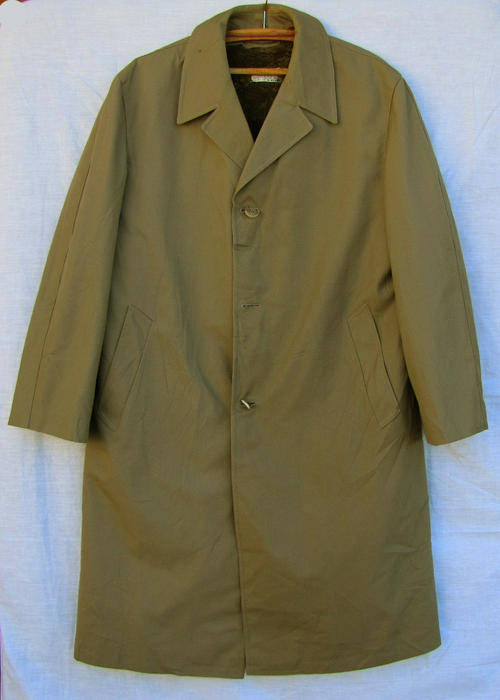 Mens Elegant Beige/Brown 3/4 Coat, Very Warm, Water Resistant and Comfortable, SA Size 34