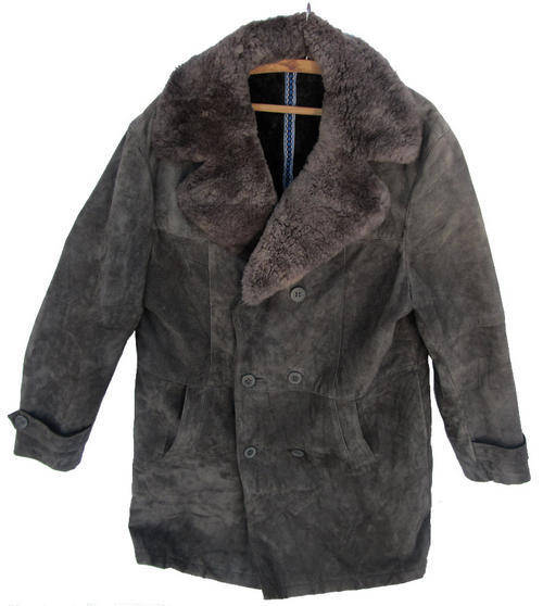 Ladies Gorgeous Grey Genuine SHEEPSKIN 1/2 Jacket, Extremely Warm and Comfortable, SA Size 40