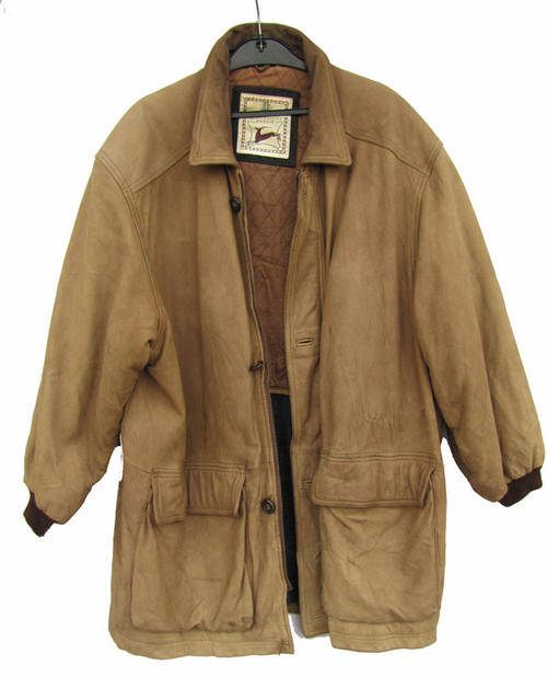 Men's Gorgeous Italian Sand Brown Genuine Leather Jacket, SA Size 38