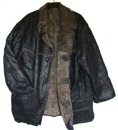 Men's Fantastic Genuine Black Sheepskin Jacket, SA Size 40