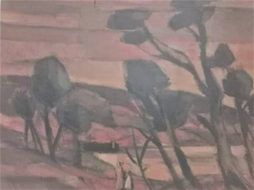 JAMES THACKWRAY   WIND SWEPT TREES