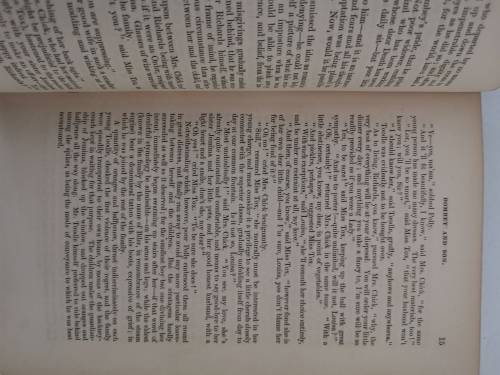 1st Edition Charles Dickens Dombey and Son