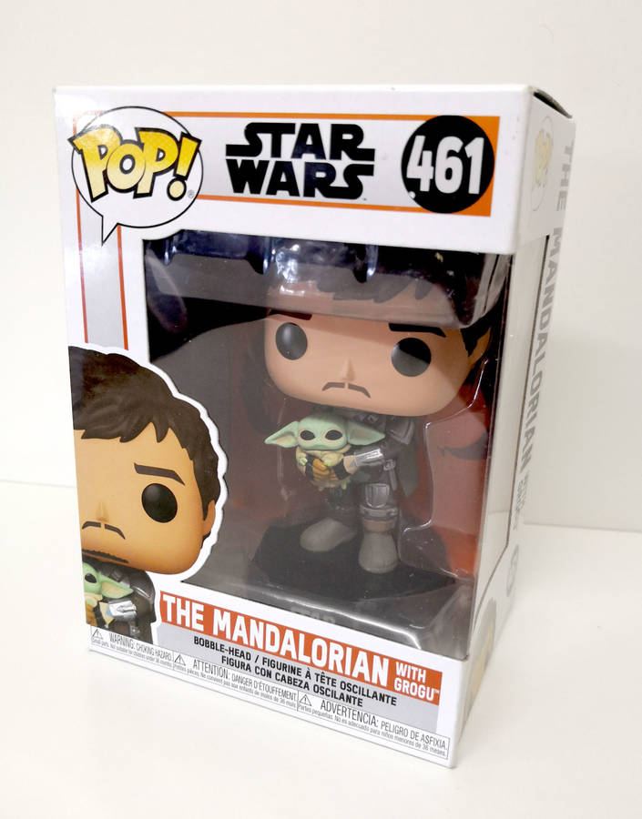 Funko Pop! Star Wars - The Mandalorian (with Grogu)