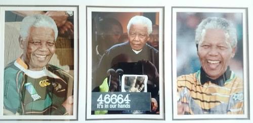 Nelson Mandela  limited addition frame with coin photo