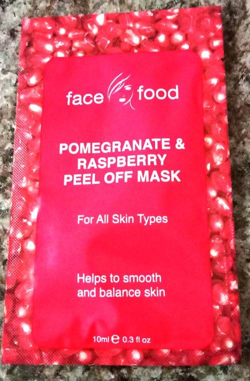 Pomegranate & Raspberry PEEL OFF Mask