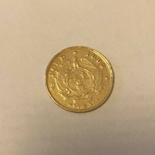 South Africa 1893 Half Pond Paul Kruger pre Boer War ZAR
