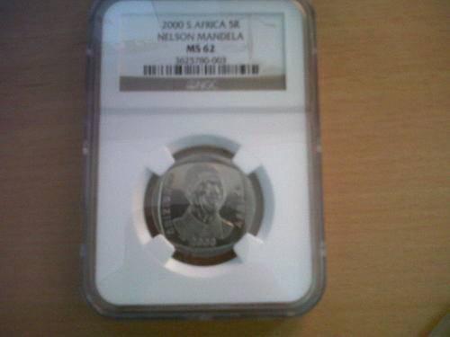 HIGH NGC GRADED MS62 R5 2000 SMILEY