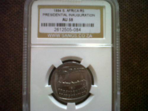 GREAT BARGAIN AU 58 SANGS 1994 COIN ON OFFER