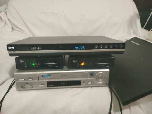 Lot Electronics - Laptop | DVD with HDD | DSTV | VCR